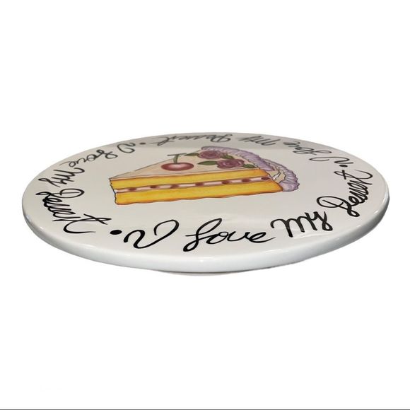 Milson & Louis Hand Painted Cake Riser - Picture 3 of 4